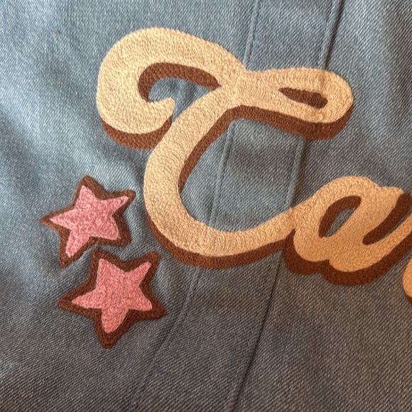 Stoney clover lane denim duffle bag with custom embroidery - Picture 8 of 14